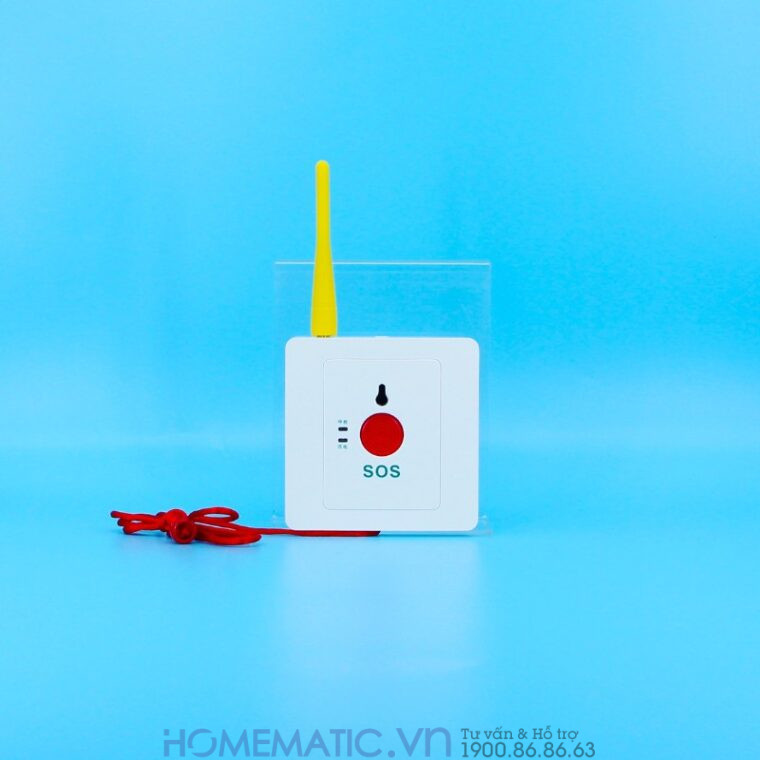 Chuông Báo Cho Người Già Nút Bấm Dây Giật Khẩn Cấp Nhà Vệ Sinh Lepu-2000a