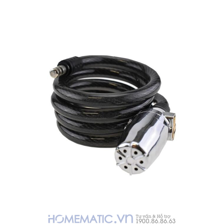 Khóa Dây Xe Máy Xe đạp Dây Cáp Khóa Chống Trộm Có Còi Hú Lk215
