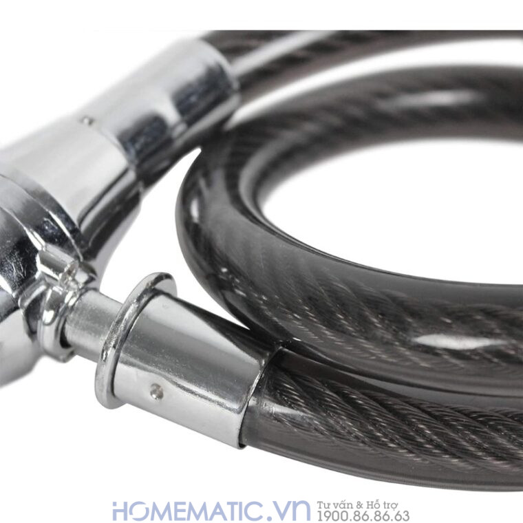 Khóa Dây Xe Máy Xe đạp Dây Cáp Khóa Chống Trộm Có Còi Hú Lk215