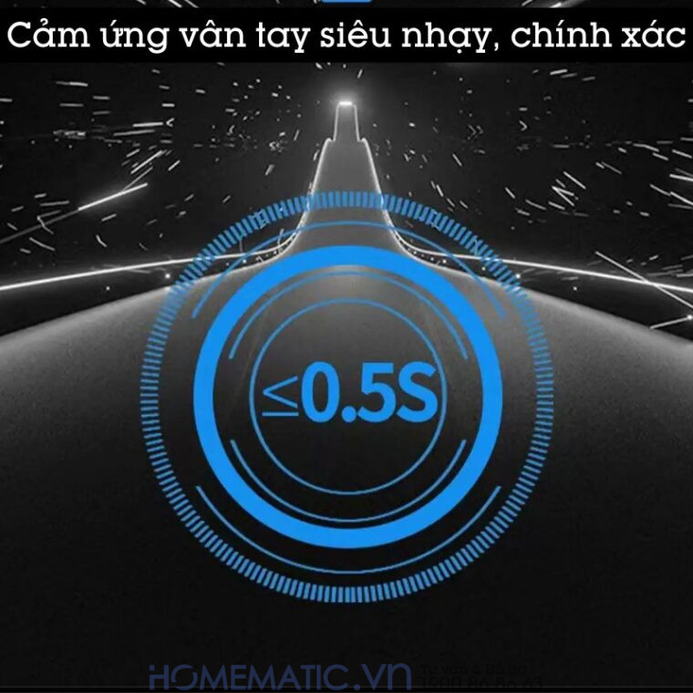 Ổ Khóa Vân Tay Loại Nhỏ Kèm Khóa điện Tử Exsmith Epl101