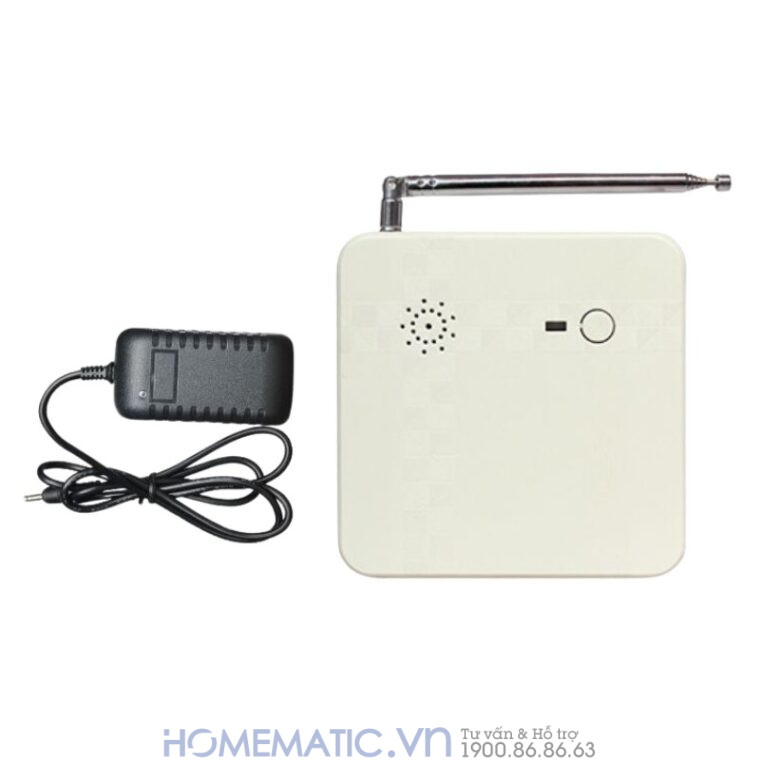 Repeater Kích Sóng Chuyển Tiếp Sóng Rf 433mhz Exsmith Es8433 Hỗ Trợ Cảm Biến, Báo Cháy Không Dây