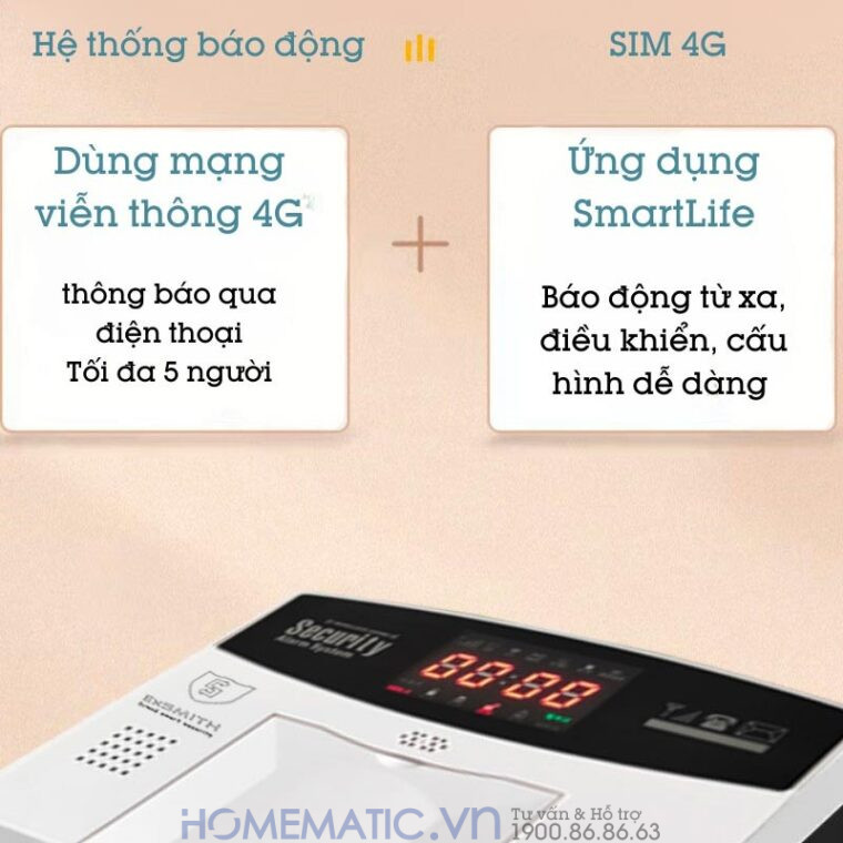 Hệ Thống Báo Cháy Không Dây Gia đình Báo Về điện Thoại Es1720f dùng mạng viễn thông 4G Hệ Thống Báo Cháy Không Dây Gia đình Báo Về điện Thoại Es1720f dùng mạng viễn thông 4G