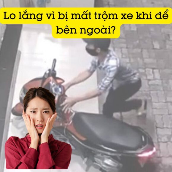 Khóa Chống Trộm Xe Máy Có Còi Hú Adl268 giải quyết lo lắng vì bị mất trộm xe khi để bên ngoài