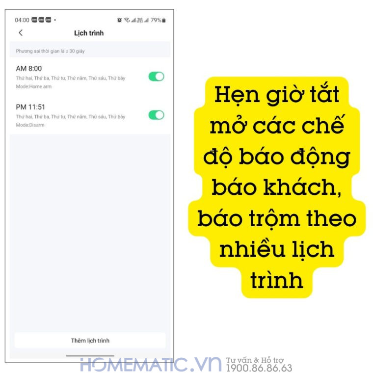 Thiết Bị Chống Trộm Gia đình Báo động Qua Wifi Tdb12f