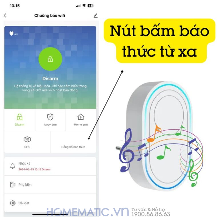 Chuông Wifi điều Khiển Từ Xa Báo Thức Chuông điện Gọi Báo Từ Xa Qua điện Thoại Td12 Chuông Wifi điều Khiển Từ Xa Báo Thức Chuông điện Gọi Báo Từ Xa Qua điện Thoại Td12