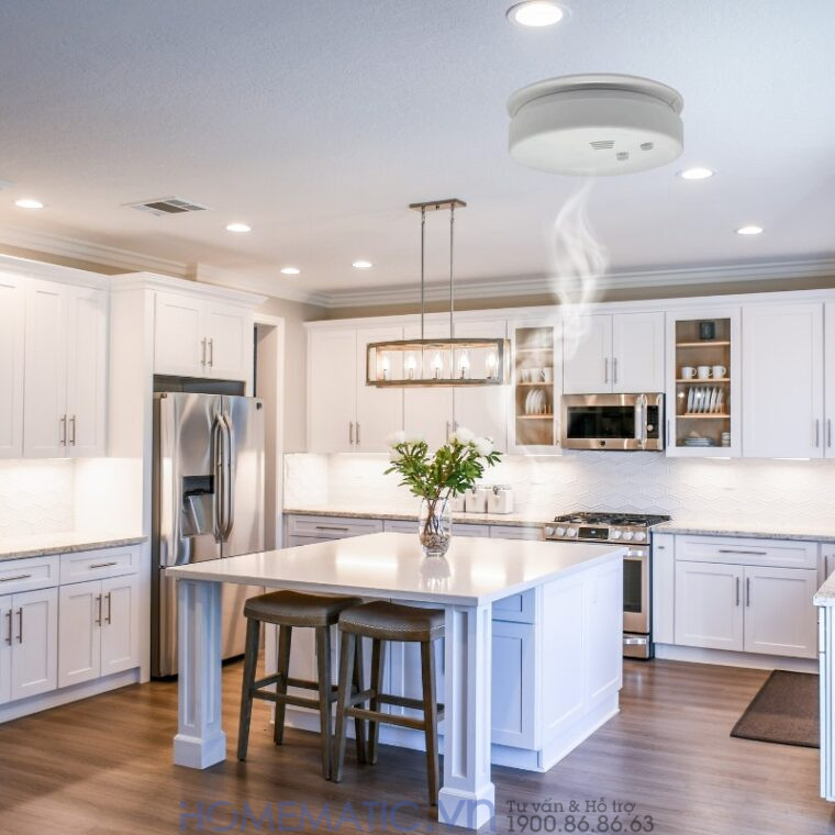 Đầu Báo Khói Nhiệt Kết Hợp Quang điện Không Dây Exsmith M210