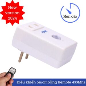 Ổ Cắm điều Khiển Từ Xa Bằng Remote Rf Tpe Tf2av2