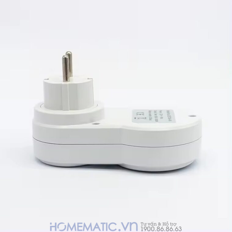 Ổ Cắm Hẹn Giờ điện Tử Homematic Hỗ Trợ đếm Giây Getb-gr