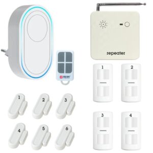 Thiết Bị Chống Trộm Gia đình Báo động Qua Wifi Tdb12f bộ 4 cảm biến chuyển động + 6 cảm biến cửa