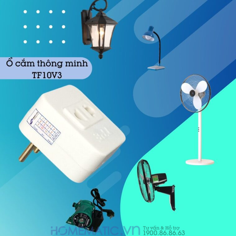 Ổ Cắm điều Khiển Từ Xa Bằng Remote Tpe Tf10v3 có nhiều ứng dụng phong phú Ổ Cắm điều Khiển Từ Xa Bằng Remote Tpe Tf10v3 có nhiều ứng dụng phong phú
