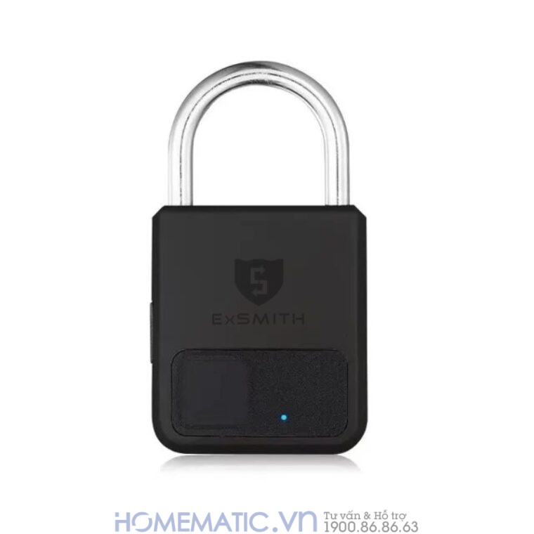 Ổ Khóa Vân Tay Loại Nhỏ Kèm Khóa điện Tử Exsmith Epl101