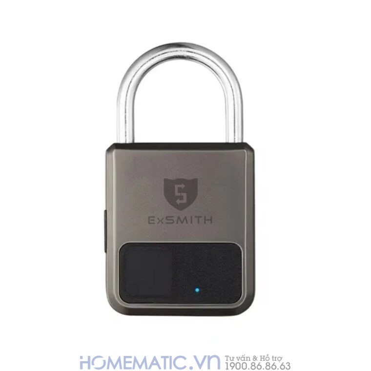 Ổ Khóa Vân Tay Loại Nhỏ Kèm Khóa điện Tử Exsmith Epl101