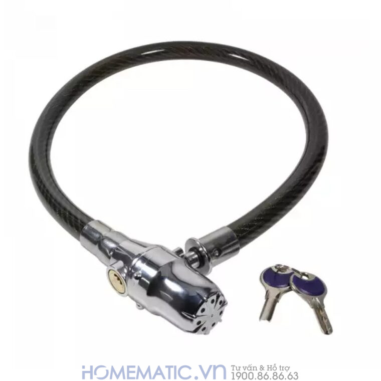 Khóa Dây Chống Trộm Xe Máy Xe đạp ô Tô Báo động Còi Hú Lk315