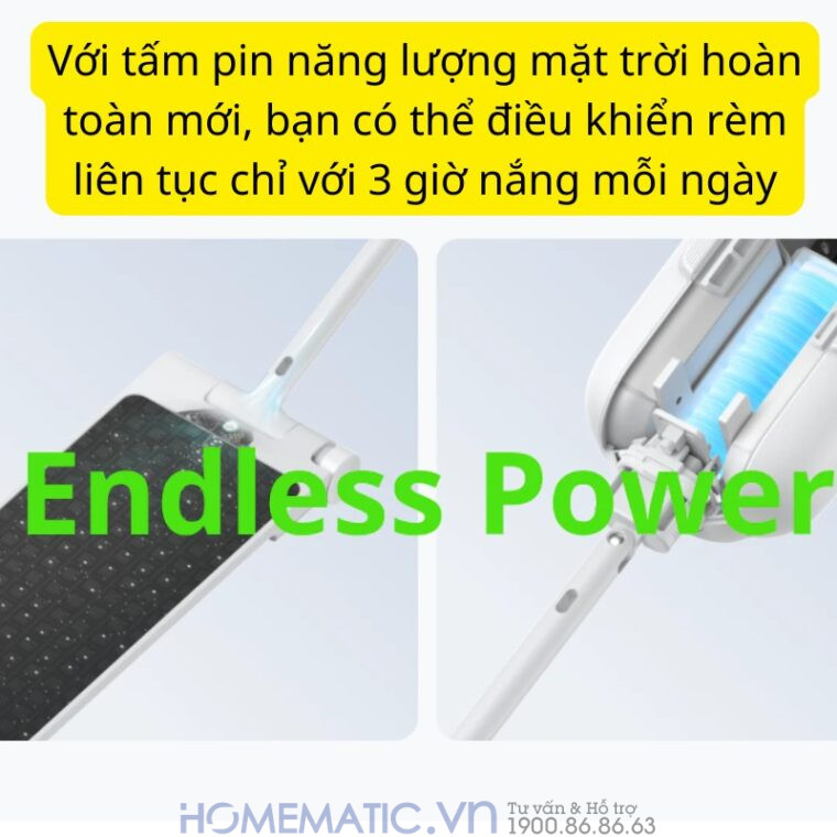 Động Cơ Rèm Thông Minh đa Năng Switchbot Curtain Rod3 Dùng Cho Thanh Treo Rèm Cửa Loại Tròn