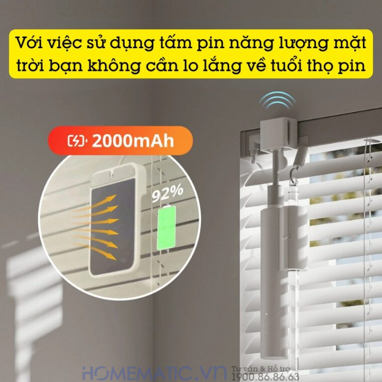 Động Cơ Rèm Tự động Switchbot Blind Tilt Sb-bt Xoay Mở Rèm Sáo Lá Ngang