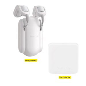 Động Cơ Rèm Tự động Thông Minh Switchbot Curtain Rod2 Dùng Cho Thanh Treo Rèm Cửa Loại Tròn