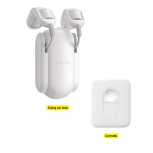 Động Cơ Rèm Tự động Thông Minh Switchbot Curtain Rod2 Dùng Cho Thanh Treo Rèm Cửa Loại Tròn