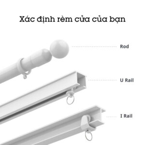 Động cơ rèm thông minh SwitchBot Curtain U-Rail3 kéo rèm 16kg