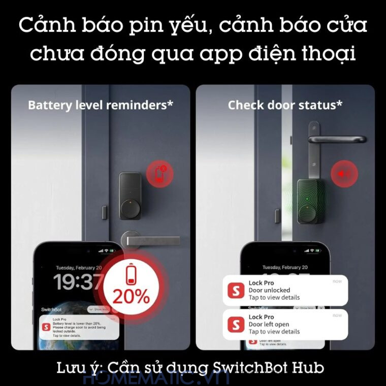 Ổ Khóa Vân Tay Thông Minh Switchbot Lock Pro Sb-lpro Không Cần Khoan đục Ổ Khóa Vân Tay Thông Minh Switchbot Lock Pro Sb-lpro Không Cần Khoan đục