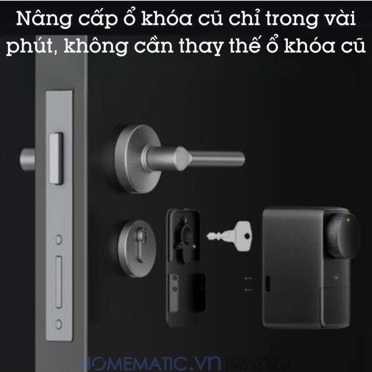 Ổ Khóa Vân Tay Thông Minh Switchbot Lock Pro Sb-lpro Không Cần Khoan đục