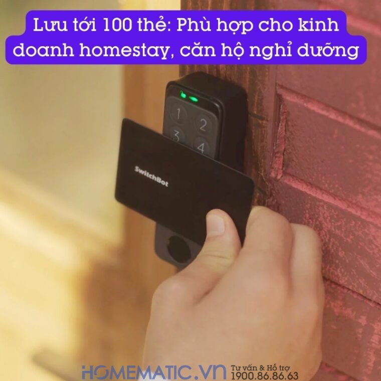 Ổ Khóa Vân Tay Thông Minh Switchbot Lock Pro Sb-lpro Không Cần Khoan đục Ổ Khóa Vân Tay Thông Minh Switchbot Lock Pro Sb-lpro Không Cần Khoan đục