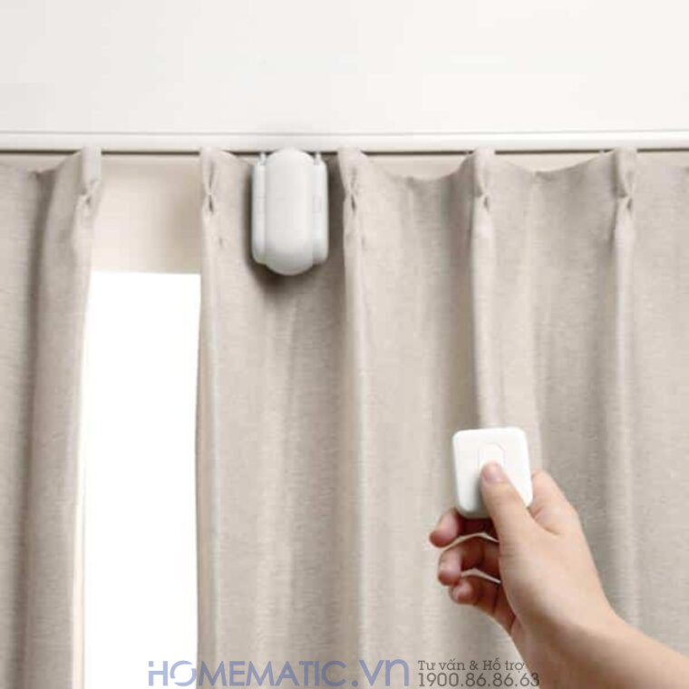 Động Cơ Rèm Tự động Thông Minh Switchbot Curtain I-rail2 Dùng Cho Thanh Treo Rèm Ray Trượt Loại Chữ I