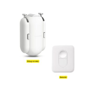 Động Cơ Rèm Tự động Thông Minh Switchbot Curtain U-rail2 Dùng Cho Thanh Treo Rèm Ray Trượt Loại Chữ U