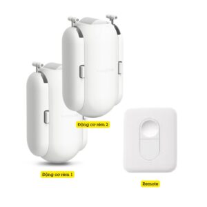 Động Cơ Rèm Tự động Thông Minh Switchbot Curtain U-rail2 Dùng Cho Thanh Treo Rèm Ray Trượt Loại Chữ U