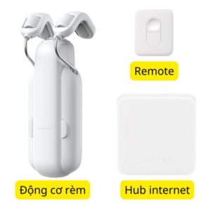 Động Cơ Rèm Thông Minh đa Năng Switchbot Curtain Rod3 Dùng Cho Thanh Treo Rèm Cửa Loại Tròn
