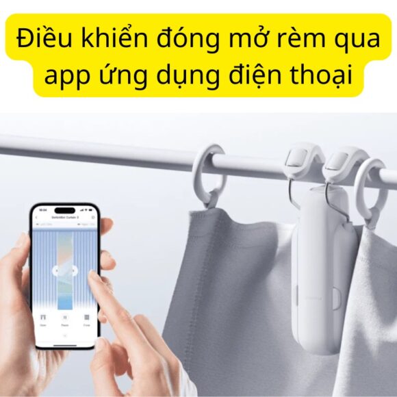 Động Cơ Rèm Thông Minh đa Năng Switchbot Curtain Rod3 Dùng Cho Thanh Treo Rèm Cửa Loại Tròn