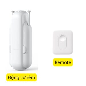 Động Cơ Rèm Thông Minh Switchbot Curtain U-rail3 Hỗ Trợ Thanh Treo Rèm Ray Trượt Loại Chữ U