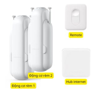 Động Cơ Rèm Thông Minh Switchbot Curtain U-rail3 Hỗ Trợ Thanh Treo Rèm Ray Trượt Loại Chữ U