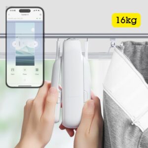 Động Cơ Rèm Thông Minh Switchbot Curtain U-rail3 Hỗ Trợ Thanh Treo Rèm Ray Trượt Loại Chữ U