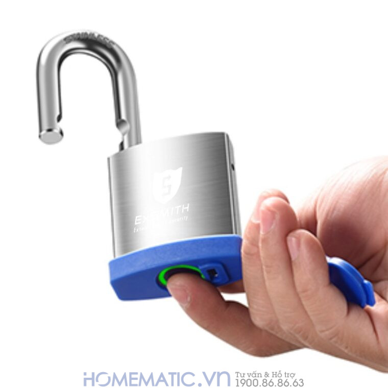 Ổ Khóa Vân Tay Móc Treo Cửa Cổng Chống Nước Ngoài Trời Exsmith Epl265 Ổ Khóa Vân Tay Móc Treo Cửa Cổng Chống Nước Ngoài Trời Exsmith Epl265