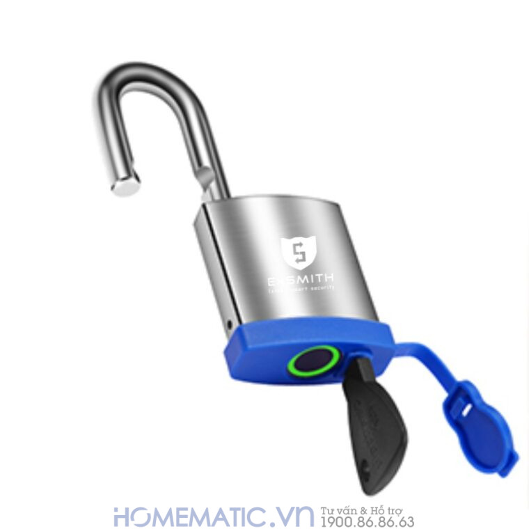 Ổ Khóa Vân Tay Móc Treo Cửa Cổng Chống Nước Ngoài Trời Exsmith Epl265 Ổ Khóa Vân Tay Móc Treo Cửa Cổng Chống Nước Ngoài Trời Exsmith Epl265