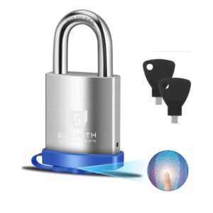Ổ Khóa Vân Tay Móc Treo Cửa Cổng Chống Nước Ngoài Trời Exsmith Epl265