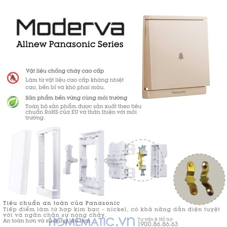 Bộ Chuông điện Cao Cấp Panasonic Chuông Cửa Có Dây Wmf223 Bộ Chuông điện Cao Cấp Panasonic Chuông Cửa Có Dây Wmf223