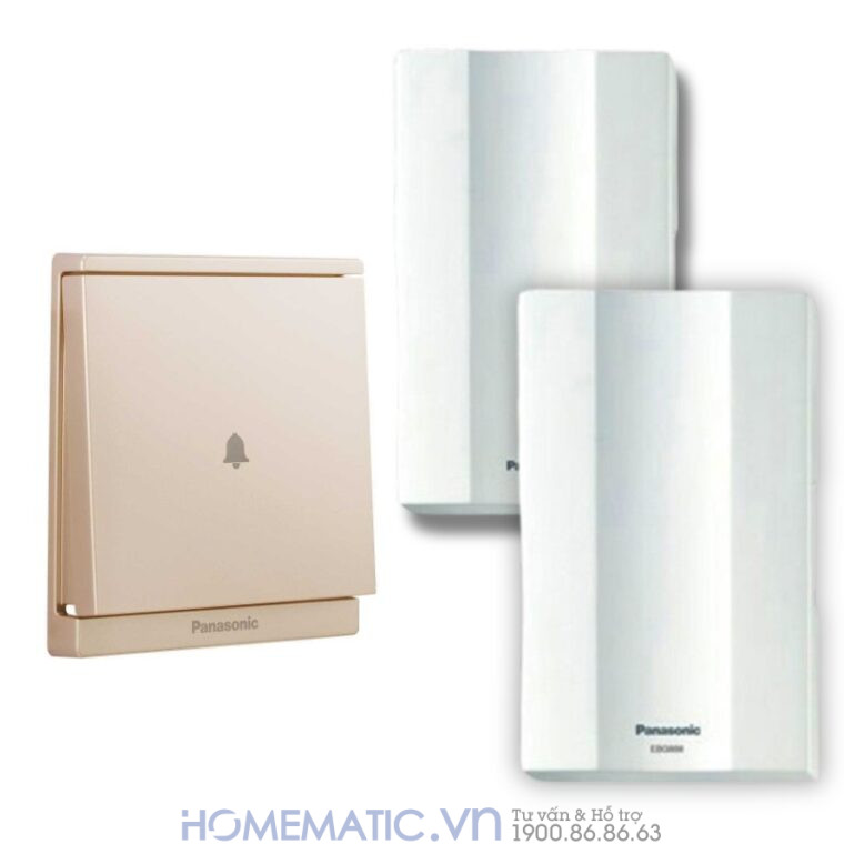 Bộ Chuông điện Cao Cấp Panasonic Chuông Cửa Có Dây Wmf223