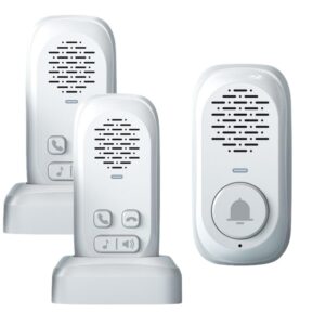 Chuông Cửa đàm Thoại 2 Chiều Không Dây Chống Nước Intercom Doorbell Ids1