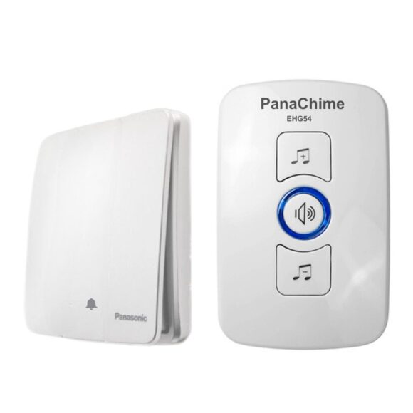 Chuông Cửa Không Dây Nút Bấm Panasonic Dùng Pin Cao Cấp Panachime Ehg54