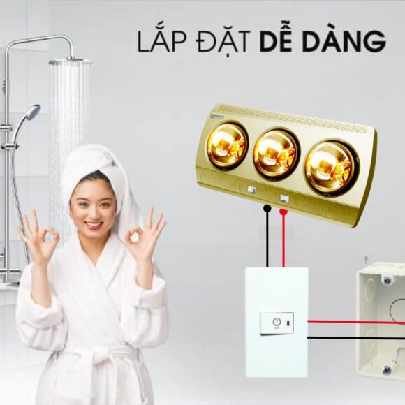 Hạt Công Tắc 20a Panasonic Có đèn Báo đóng Cắt 2 Dây Cho Thiết Bị Công Suất Lớn