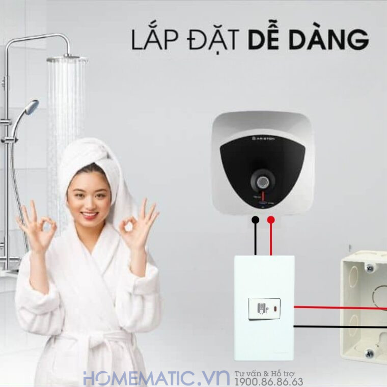 Hạt Công Tắc Bình Nóng Lạnh Panasonic 20a Có đèn Báo