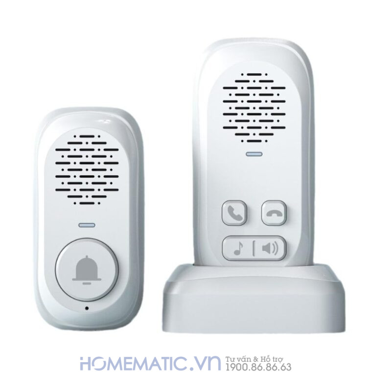 Chuông Cửa đàm Thoại 2 Chiều Không Dây Chống Nước Intercom Doorbell Ids1