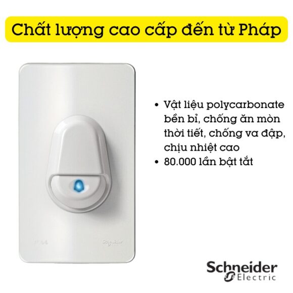 Chuông điện Schneider Electric Bộ Chuông Cửa Có Dây A3031wbp