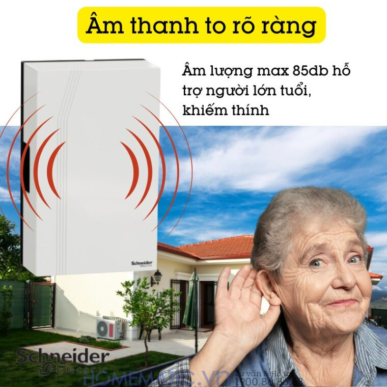 Chuông Cửa Có Dây có loa to rõ ràng