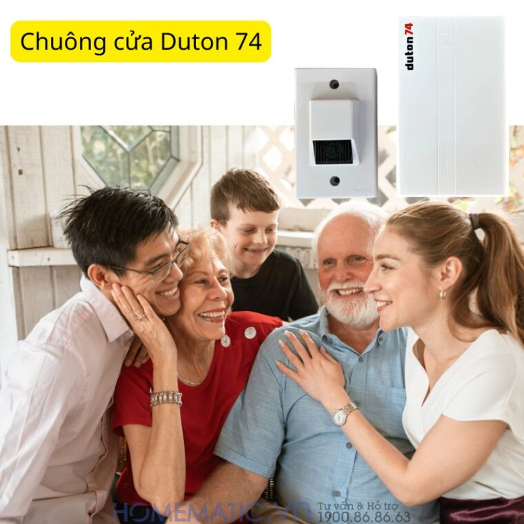 Chuông Cửa Duton 74 phù hợp với nhiều ứng dụng