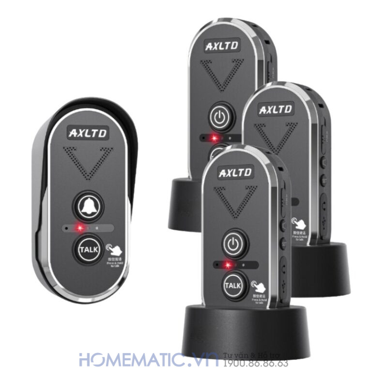 Chuông Cửa Không Dây đàm Thoại 2 Chiều Khoảng Cách Xa Axltd T1920