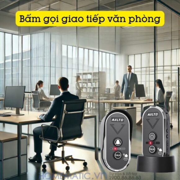 Chuông Cửa Không Dây đàm Thoại 2 Chiều Khoảng Cách Xa Axltd T1920