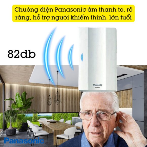 Chuông điện Panasonic Pebg8 có âm thanh to rõ