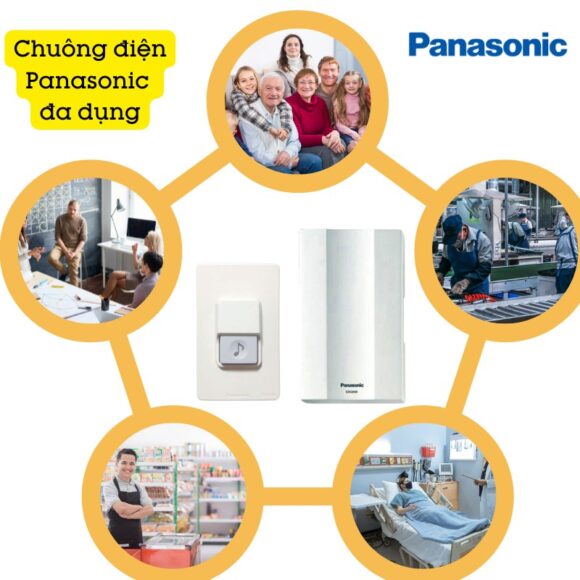 Chuông điện Panasonic Pebg8 có tính đa dụng